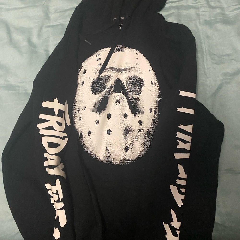 Friday the 13th glow in the dark sweatshirt!